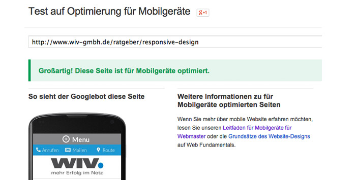 Ratgeber Responsive Design einfach erklärt WIV GmbH